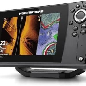Advanced Marine GPS Fish Finder & Sonar Navigation System with Live Sonar Compatibility and Integrated Fishing Charts