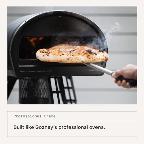 Portable Outdoor Pizza Oven with Stone Baking Surface & Gas Burner - Image 4