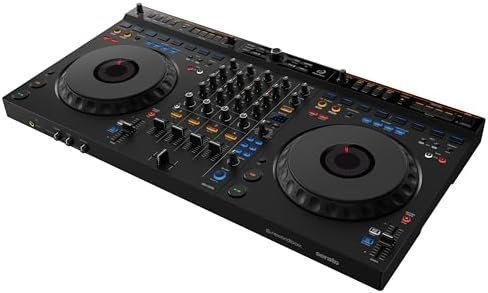 4-Channel DJ Controller with Groove Remix Controls, Large Jog Wheels & Professional Club-Style Layout - Image 3
