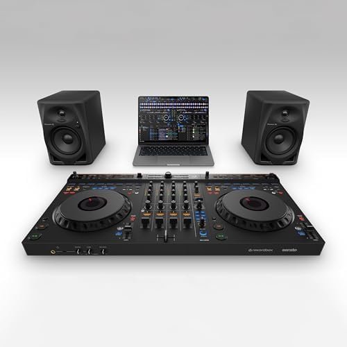 4-Channel DJ Controller with Groove Remix Controls, Large Jog Wheels & Professional Club-Style Layout - Image 6