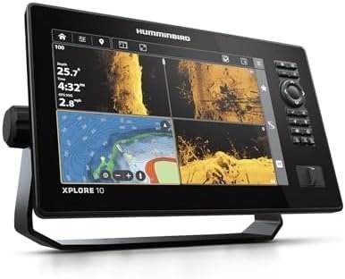 10-Inch Full HD GPS Fish Finder with Side Imaging, Down Imaging & CHIRP Sonar - Image 3