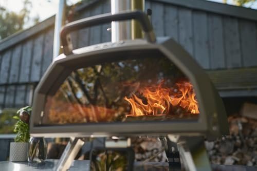 Ooni Karu 2 Pro Multi-Fuel Pizza Oven – Wood and Gas Outdoor Pizza Oven with Pizza Stone & Integrated Thermometer, Pizza Oven Outdoor, Dual Fuel 16 Inch Pizza Maker, Outdoor Cooking Grill - Image 8