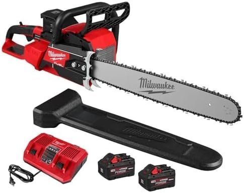 Professional Cordless Dual-Battery Chainsaw – 20 in. High-Performance Cutting Tool - Image 7