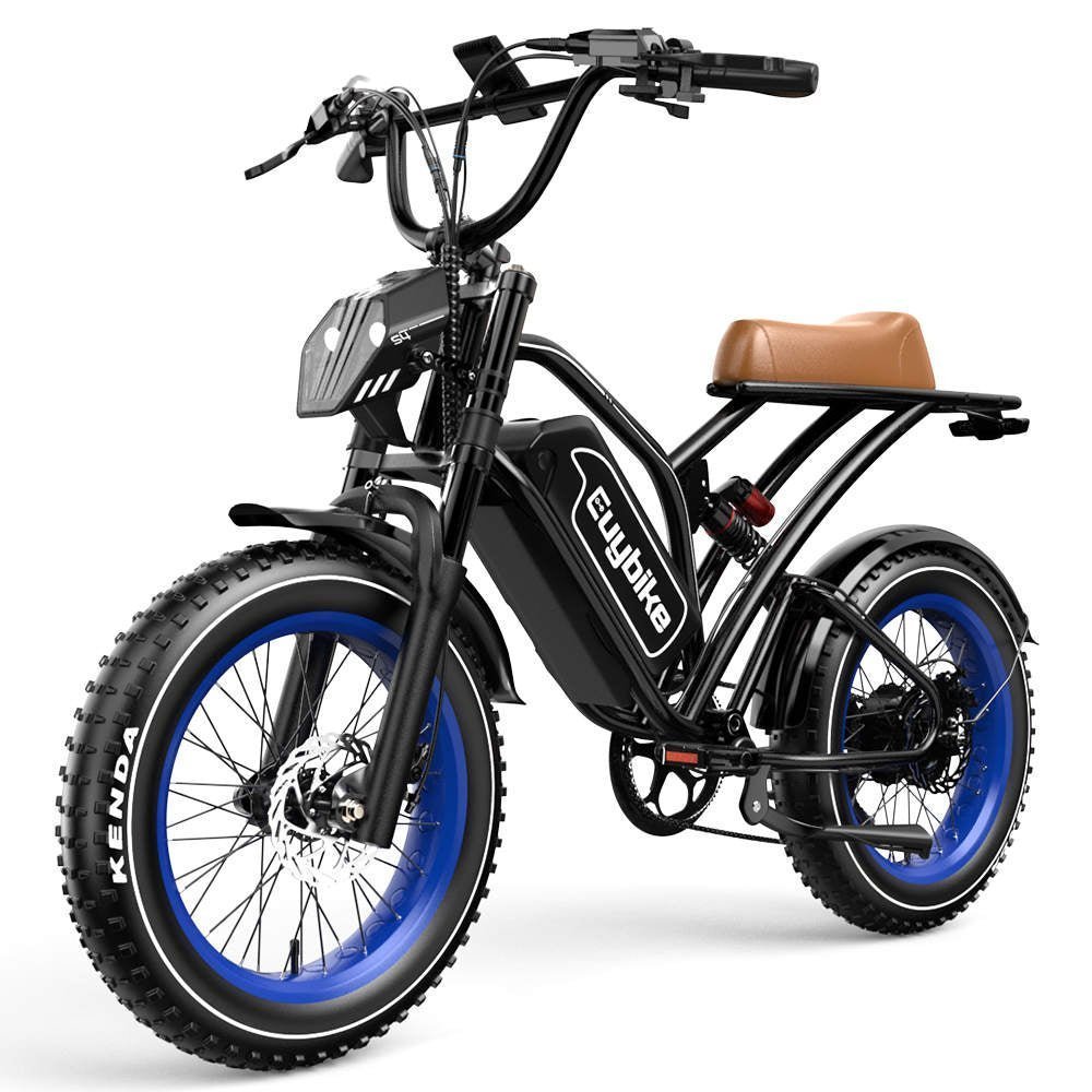 Euybike S4 Moped-Style Fat Tire Electric Bike - Image 6
