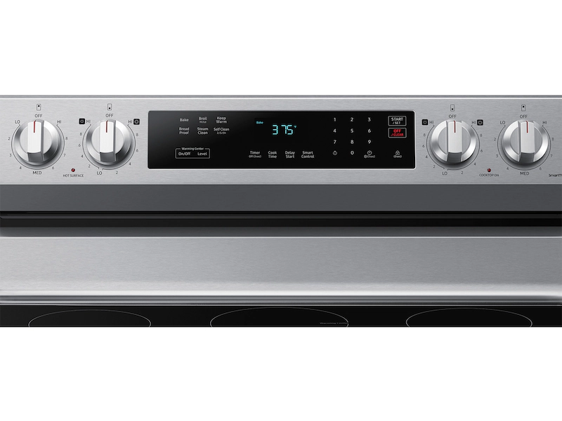 30" Freestanding Smart Electric Range with 6.3 cu. ft. Oven, Rapid Boil Cooktop & Self-Clean Function - Image 2