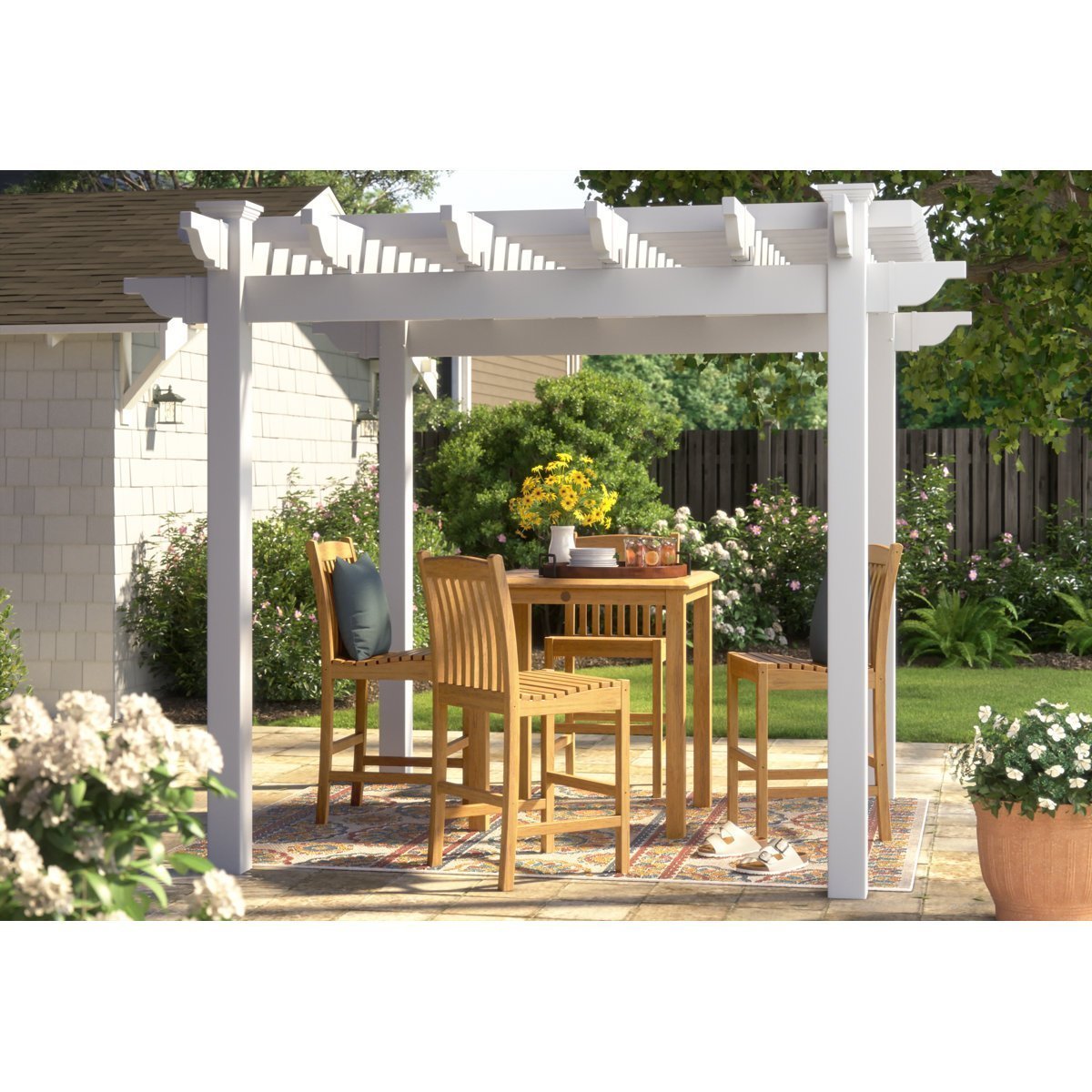 Red Barrel Studio Queensbrook Taquarius Pergola - Image 2