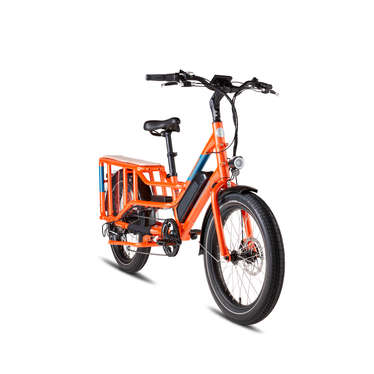 750W Electric Cargo Bike with Long-Tail Frame, 350 lb Payload Capacity & 48V Battery System - Image 5