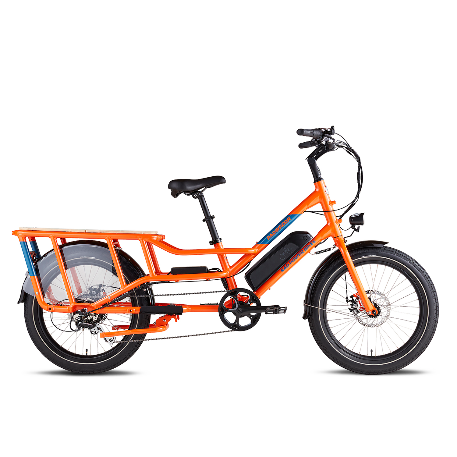 750W Electric Cargo Bike with Long-Tail Frame, 350 lb Payload Capacity & 48V Battery System - Image 6