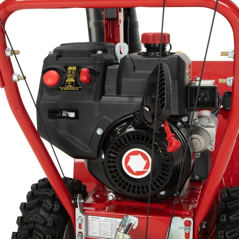 24-Inch Two-Stage Gas Snow Blower with 208cc Engine, Self-Propelled Drive System, Electric Start Option, 6 Forward/2 Reverse Speeds & 200° Chute Control - Image 4