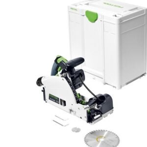 Professional Plunge Cut Track Saw System – Precision Guide Rail Circular Saw Kit with Scoring Blade & Dust-Control Ready Design