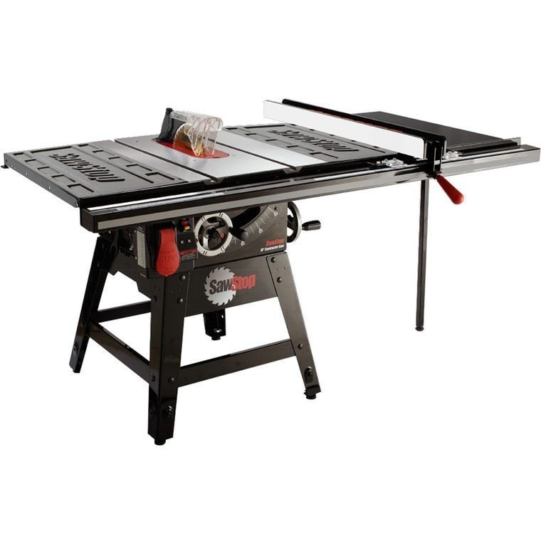 Professional Contractor Table Saw – Precision 36 in. Fence System with Advanced Safety Technology
