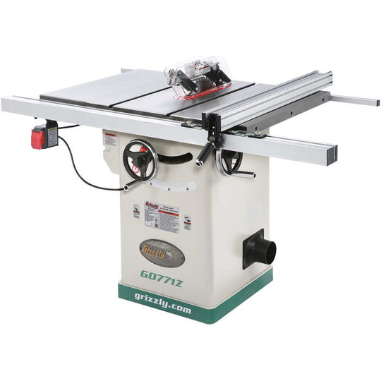 10" Hybrid Table Saw with 2 HP Motor, T-Shaped Fence System & Cast Iron Work Table for Precision Woodworking - Image 4
