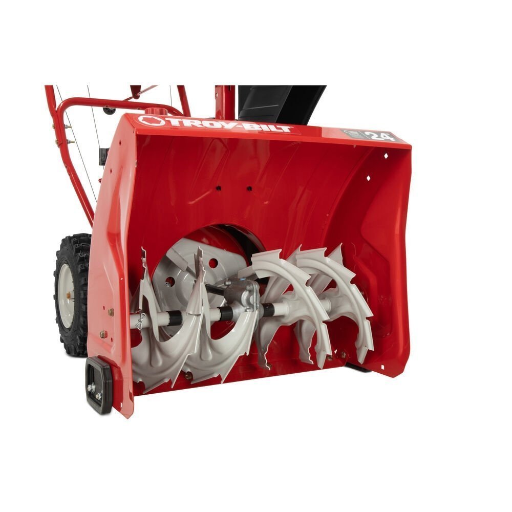 24-Inch Two-Stage Gas Snow Blower with 208cc Engine, Self-Propelled Drive System, Electric Start Option, 6 Forward/2 Reverse Speeds & 200° Chute Control - Image 3