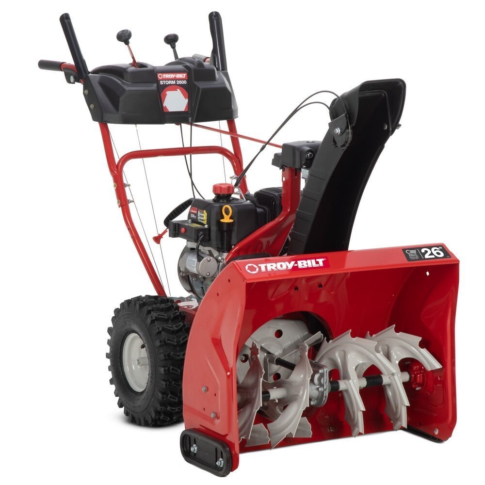 26-Inch Two-Stage Snow Blower with 208cc Engine, Electric Start, Self-Propelled Drive & Steel Augers