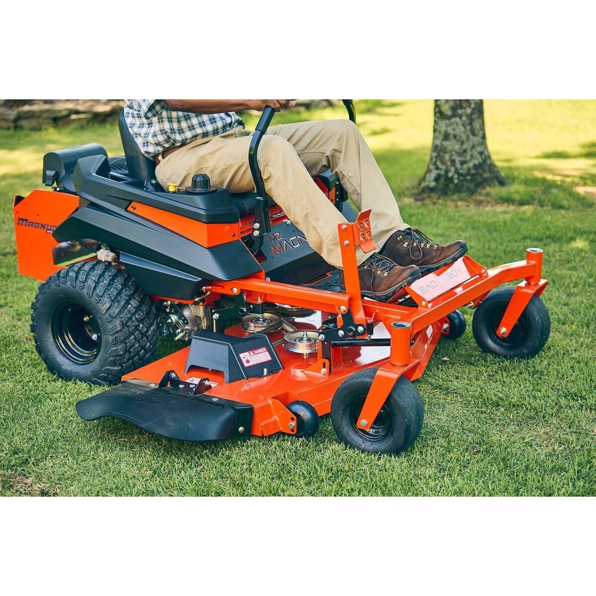 54-Inch 24 HP Gas Zero-Turn Riding Mower with Fabricated Steel Deck & Heavy-Duty Frame - Image 5